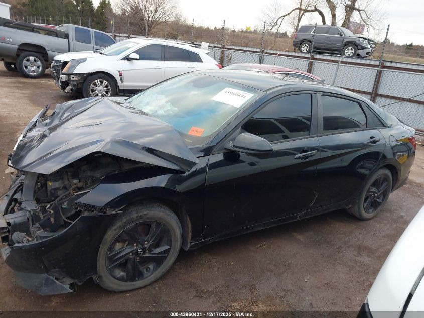2021 Hyundai Elantra Sel VIN: 5NPLS4AG5MH022501 Lot: 43960431