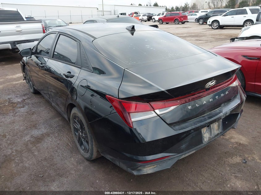 VIN 5NPLS4AG5MH022501 2021 HYUNDAI ELANTRA SEL