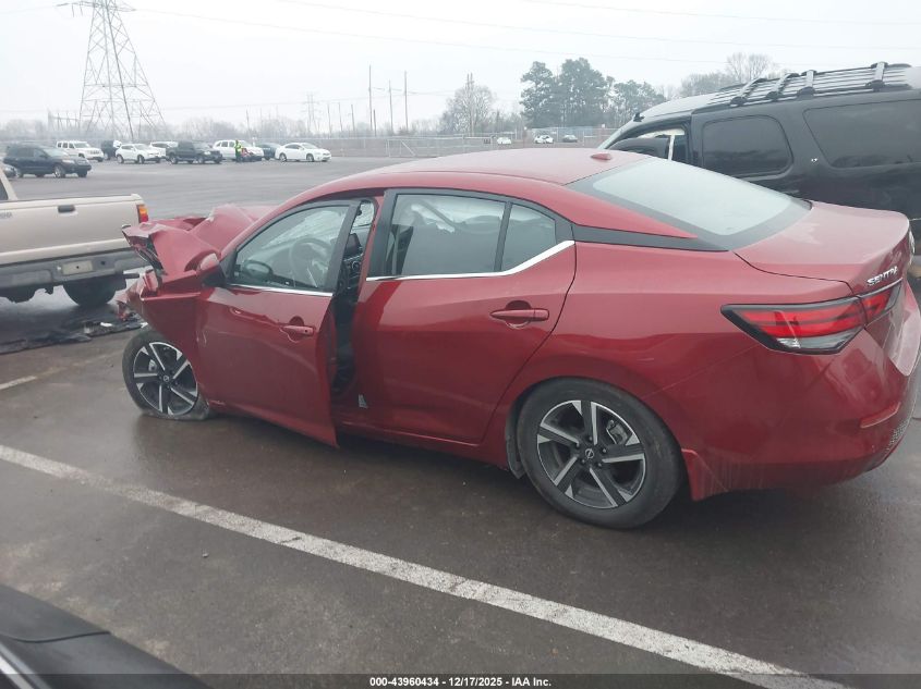2025 Nissan Sentra Sv VIN: 3N1AB8CV5SY244579 Lot: 43960434