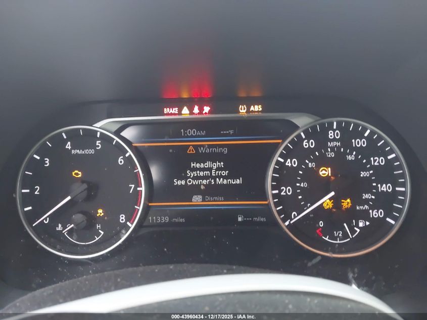 2025 Nissan Sentra Sv VIN: 3N1AB8CV5SY244579 Lot: 43960434