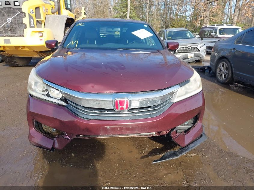 2016 Honda Accord Sport VIN: 1HGCR2F5XGA052937 Lot: 43960435