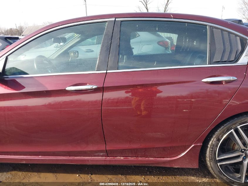 2016 Honda Accord Sport VIN: 1HGCR2F5XGA052937 Lot: 43960435