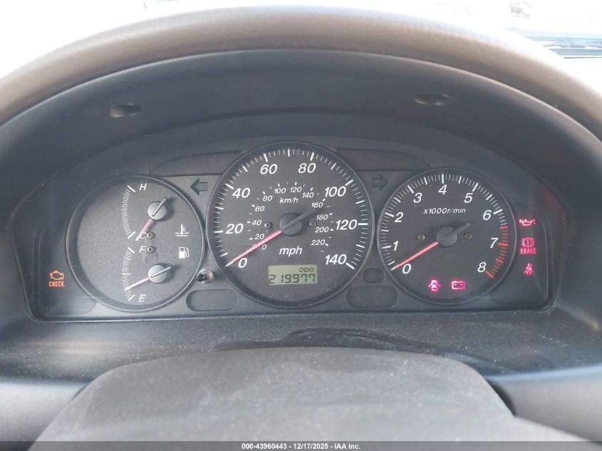 2000 Mazda Protege Dx/Lx VIN: JM1BJ2222Y0276112 Lot: 43960443