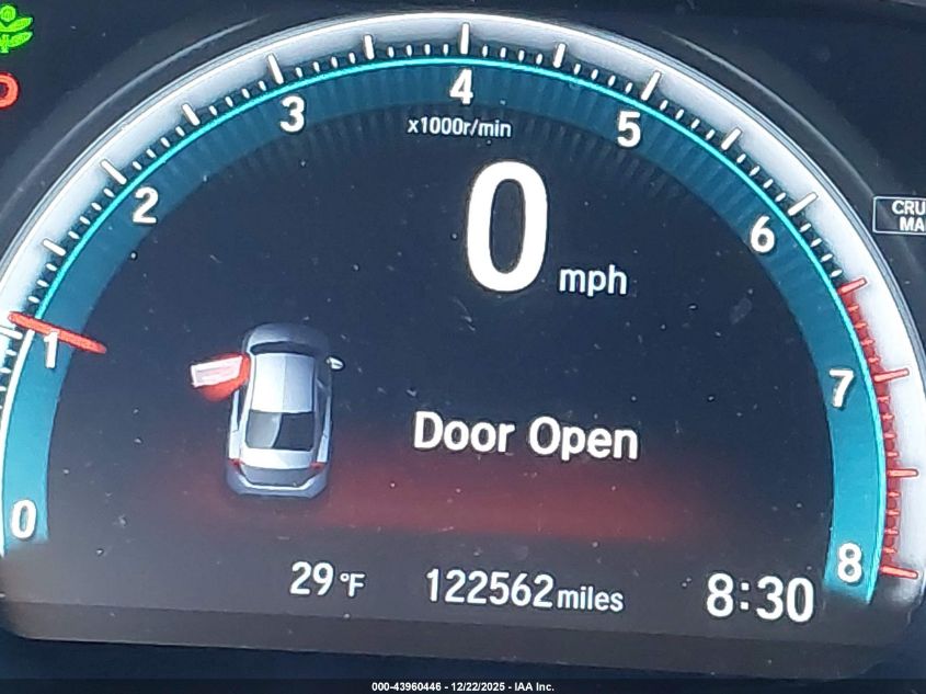 2016 Honda Civic Ex-L VIN: 2HGFC1F73GH633238 Lot: 43960446