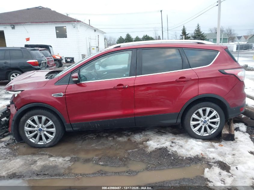 2018 Ford Escape Titanium VIN: 1FMCU9J92JUA33719 Lot: 43960457