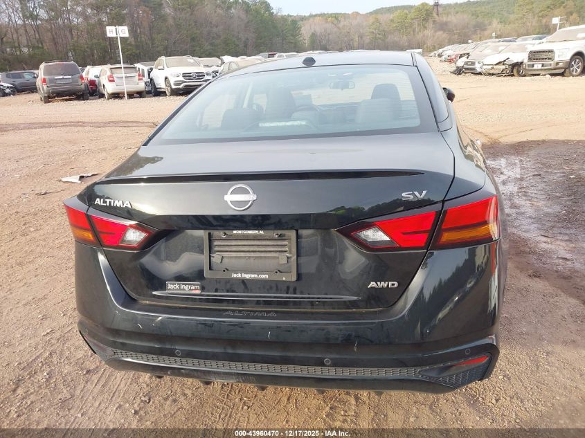 2024 Nissan Altima Sv Intelligent Awd VIN: 1N4BL4DWXRN316274 Lot: 43960470