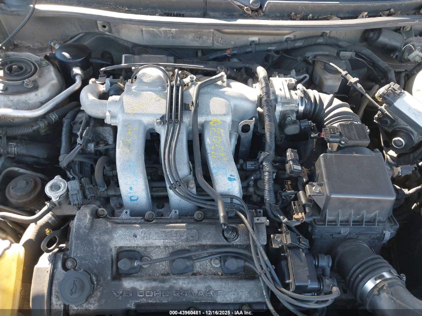 2002 Mazda 626 Es V6/Lx V6 VIN: 1YVGF22D325285429 Lot: 43960481