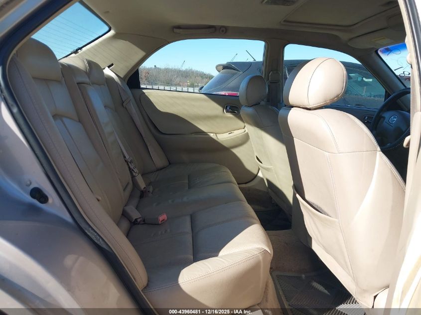 2002 Mazda 626 Es V6/Lx V6 VIN: 1YVGF22D325285429 Lot: 43960481