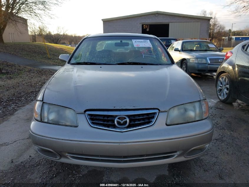 2002 Mazda 626 Es V6/Lx V6 VIN: 1YVGF22D325285429 Lot: 43960481
