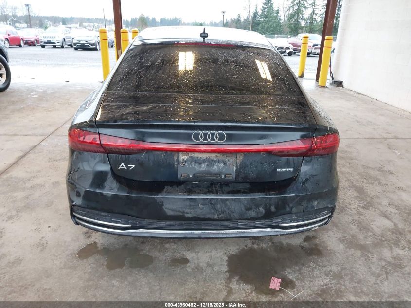 2019 Audi A7 55 Premium VIN: WAUV2AF23KN019272 Lot: 43960482