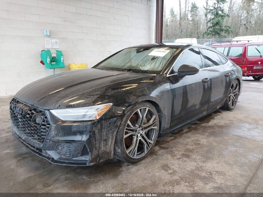 2019 Audi A7 55 Premium VIN: WAUV2AF23KN019272 Lot: 43960482