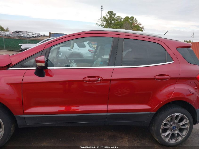 2020 Ford Ecosport Titanium VIN: MAJ6S3KL1LC320921 Lot: 43960486
