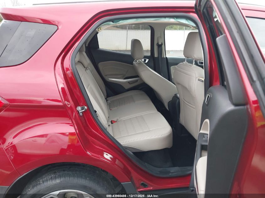 2020 Ford Ecosport Titanium VIN: MAJ6S3KL1LC320921 Lot: 43960486