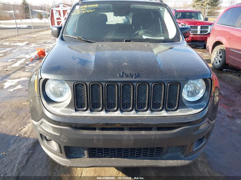 2017 Jeep Renegade Altitude 4X4 VIN: ZACCJBBB5HPG21972 Lot: 43960488