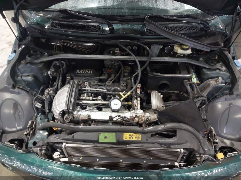 2003 Mini Cooper S VIN: WMWRE33403TD59974 Lot: 43960492