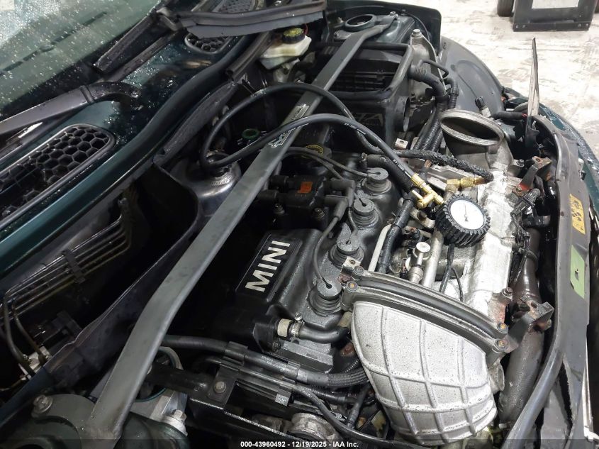2003 Mini Cooper S VIN: WMWRE33403TD59974 Lot: 43960492