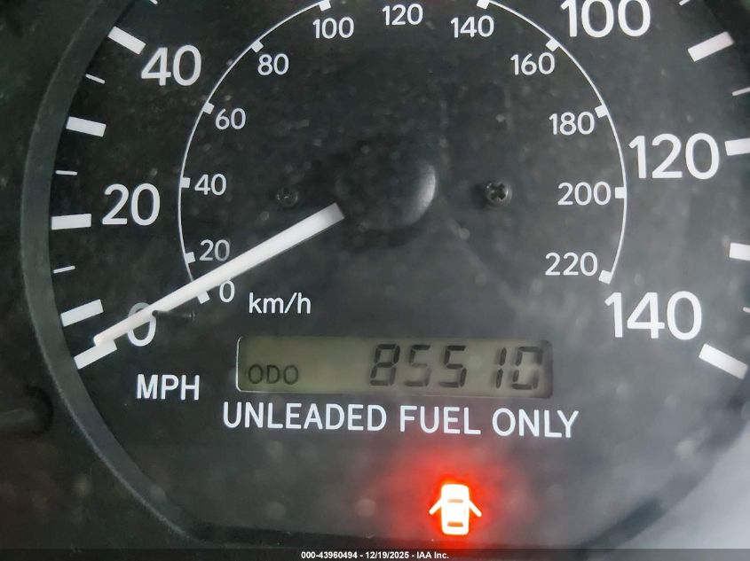 1998 Toyota Camry Le VIN: 4T1BG22K8WU378465 Lot: 43960494