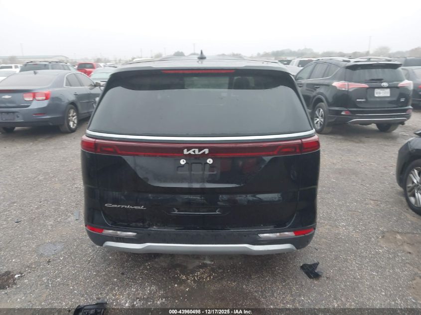 2022 Kia Carnival Mpv Lx Seat Package VIN: KNDNB4H33N6180553 Lot: 43960498