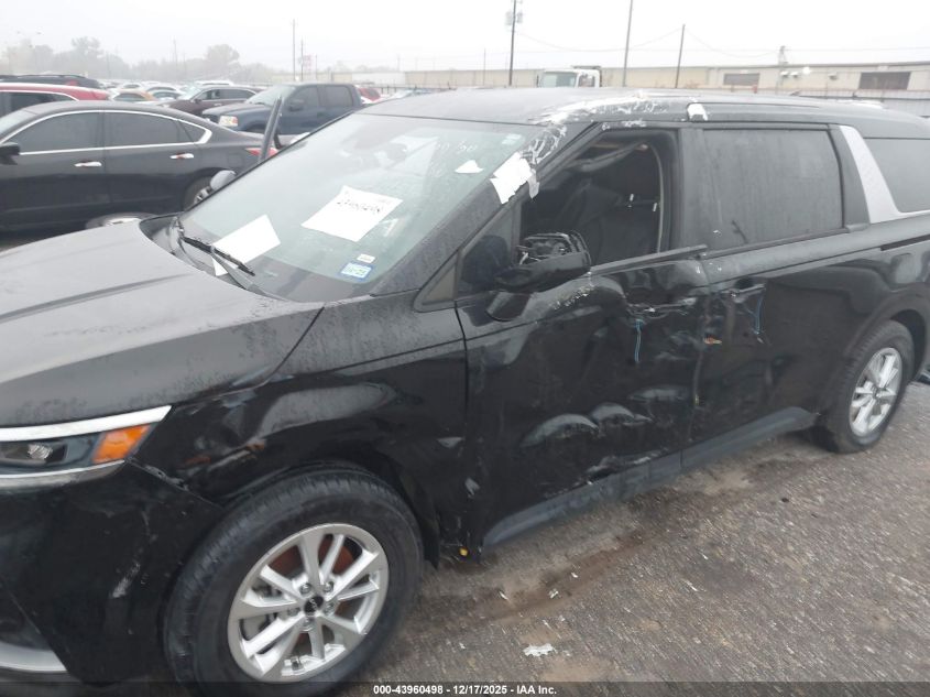 2022 Kia Carnival Mpv Lx Seat Package VIN: KNDNB4H33N6180553 Lot: 43960498