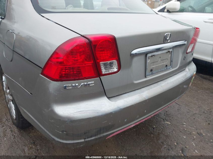 2003 Honda Civic Lx VIN: 2HGES16583H622758 Lot: 43960500