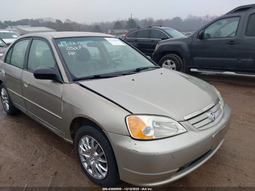 2003 Honda Civic Lx VIN: 2HGES16583H622758 Lot: 43960500
