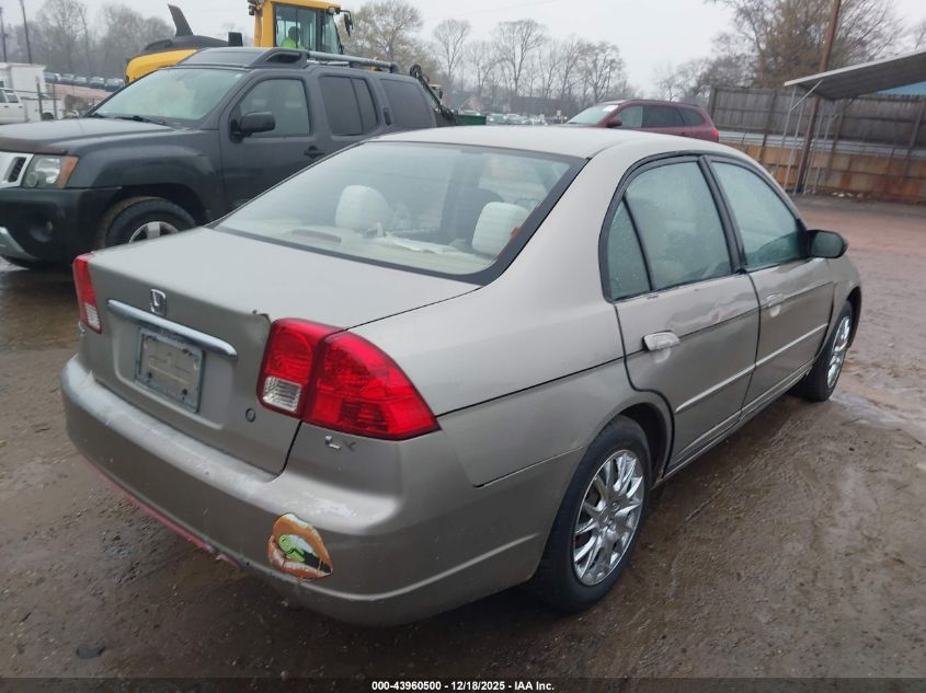 2003 Honda Civic Lx VIN: 2HGES16583H622758 Lot: 43960500