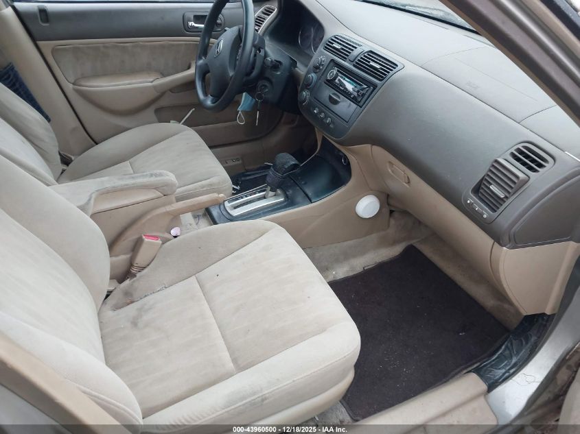 2003 Honda Civic Lx VIN: 2HGES16583H622758 Lot: 43960500