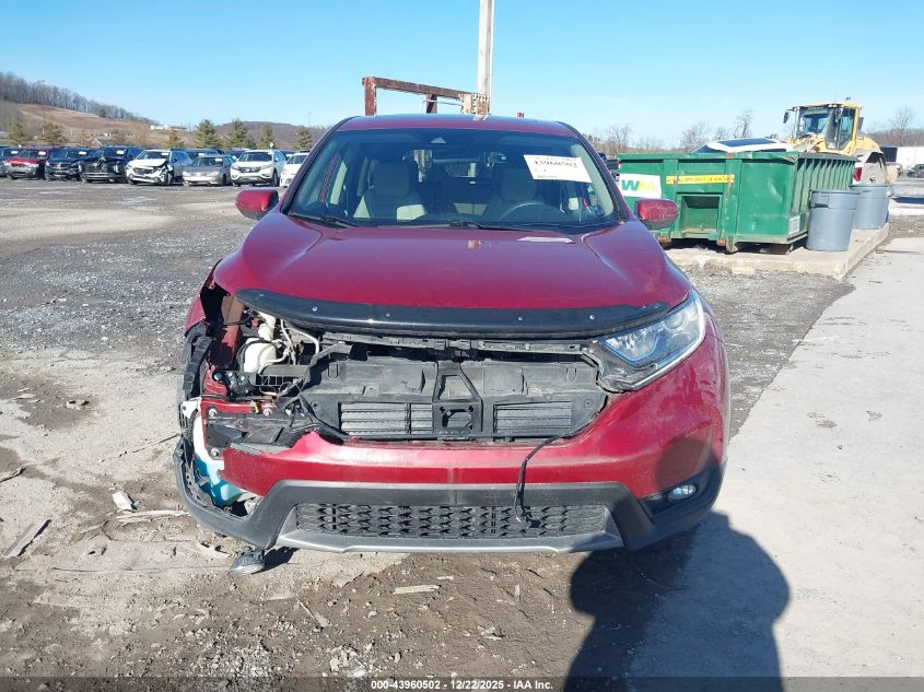 2018 Honda Cr-V Ex VIN: 2HKRW2H50JH604783 Lot: 43960502