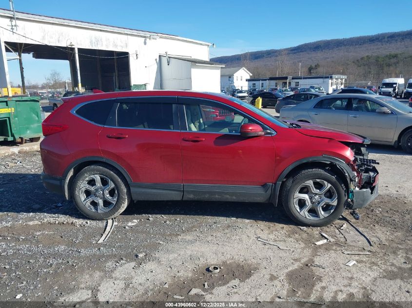 2018 Honda Cr-V Ex VIN: 2HKRW2H50JH604783 Lot: 43960502