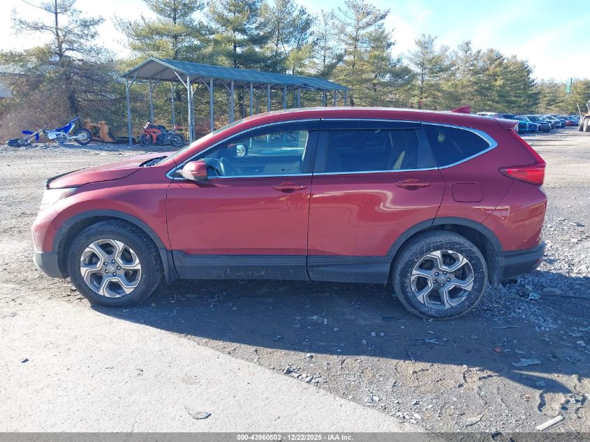 2018 Honda Cr-V Ex VIN: 2HKRW2H50JH604783 Lot: 43960502