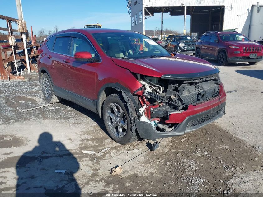 2018 Honda Cr-V Ex VIN: 2HKRW2H50JH604783 Lot: 43960502