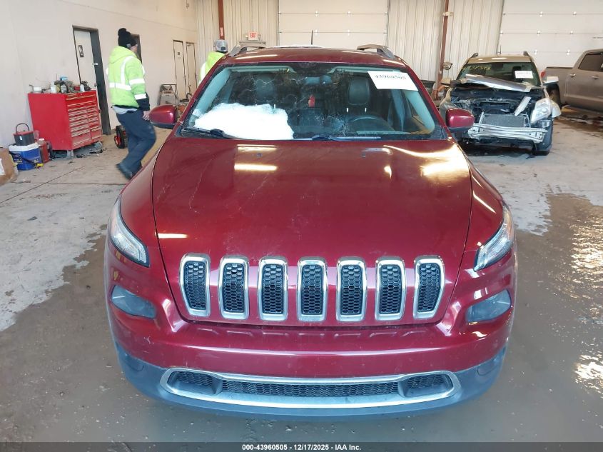 2015 Jeep Cherokee Limited VIN: 1C4PJMDS0FW740698 Lot: 43960505