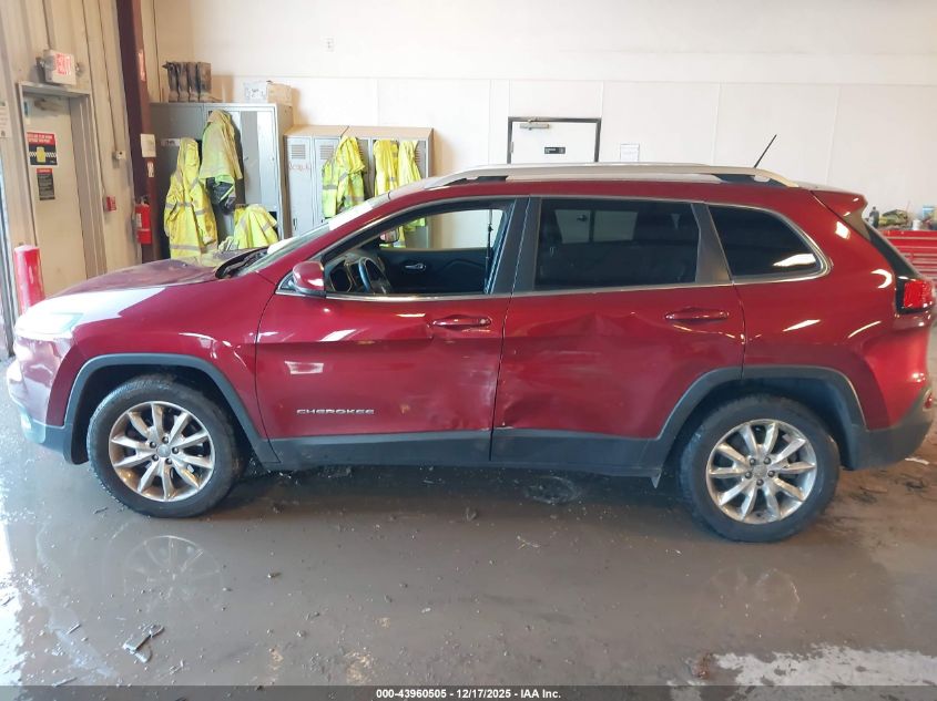 2015 Jeep Cherokee Limited VIN: 1C4PJMDS0FW740698 Lot: 43960505