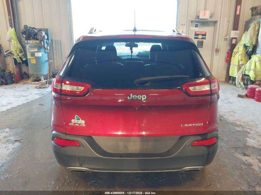 2015 Jeep Cherokee Limited VIN: 1C4PJMDS0FW740698 Lot: 43960505