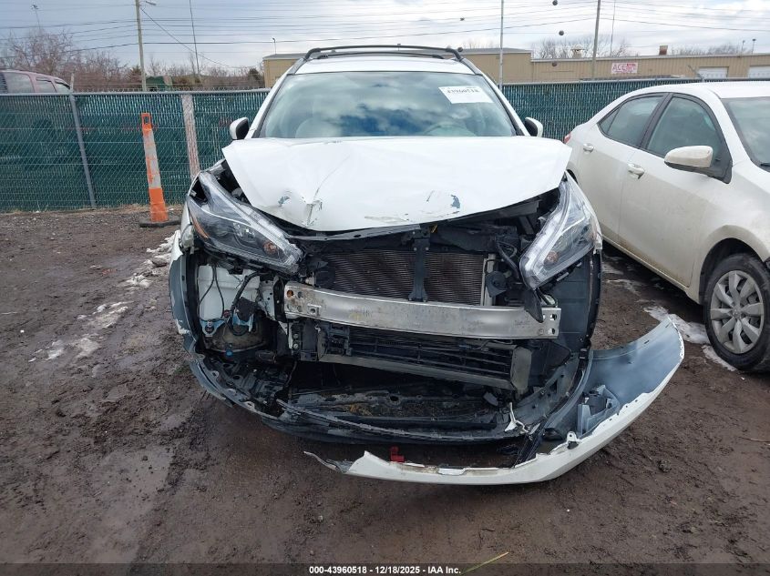 2018 Nissan Murano Sv VIN: 5N1AZ2MG0JN120751 Lot: 43960518