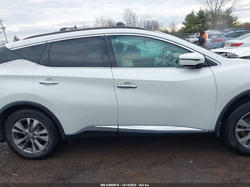 2018 Nissan Murano Sv VIN: 5N1AZ2MG0JN120751 Lot: 43960518