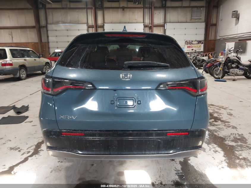 2024 Honda Hr-V Awd Ex-L/Awd Ex-L W/O Bsi VIN: 3CZRZ2H76RM706792 Lot: 43960521