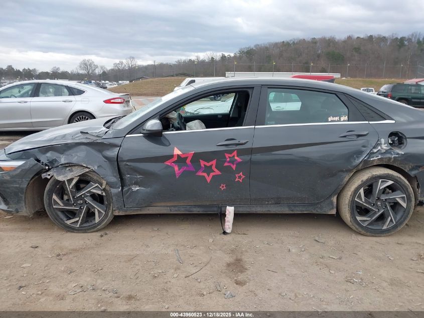 2024 Hyundai Elantra Sel VIN: KMHLS4DG8RU640979 Lot: 43960523