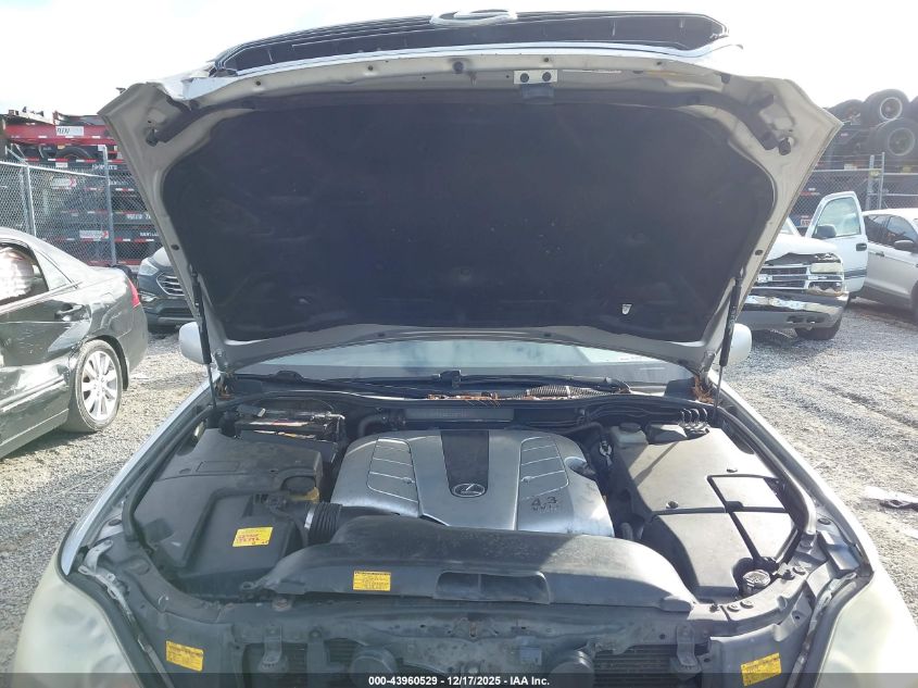 2006 Lexus Ls 430 VIN: JTHBN36F365043782 Lot: 43960529