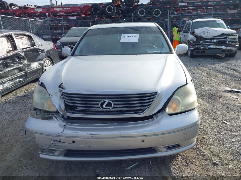 2006 Lexus Ls 430 VIN: JTHBN36F365043782 Lot: 43960529