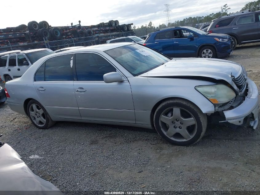 2006 Lexus Ls 430 VIN: JTHBN36F365043782 Lot: 43960529