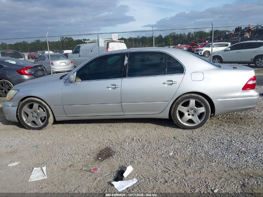 2006 Lexus Ls 430 VIN: JTHBN36F365043782 Lot: 43960529