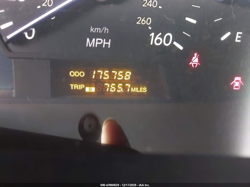 2006 Lexus Ls 430 VIN: JTHBN36F365043782 Lot: 43960529