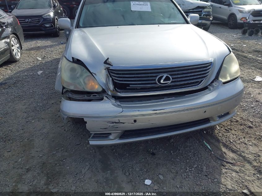 2006 Lexus Ls 430 VIN: JTHBN36F365043782 Lot: 43960529