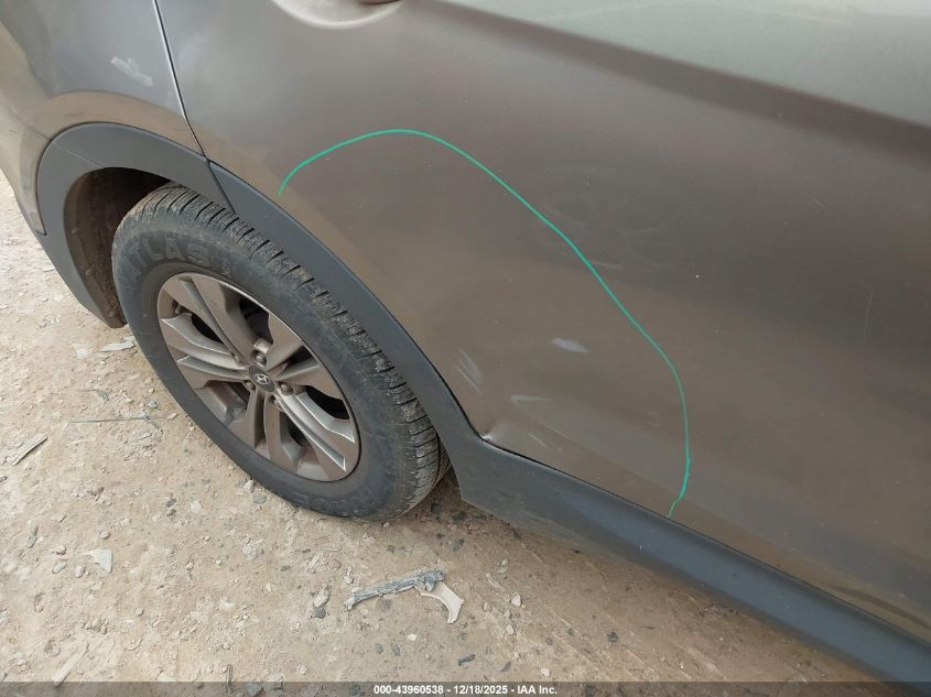 2016 Hyundai Santa Fe Sport 2.4L VIN: 5XYZT3LB6GG345289 Lot: 43960538