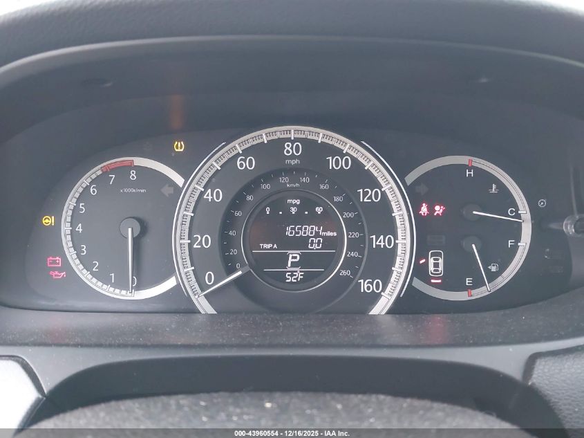 2013 Honda Accord Lx VIN: 1HGCR2F30DA219283 Lot: 43960554