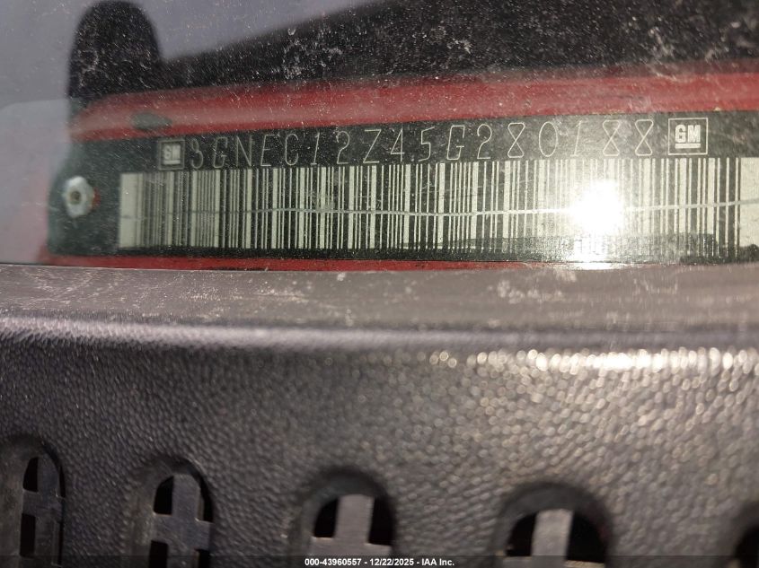 2005 Chevrolet Avalanche 1500 Z66 VIN: 3GNEC12Z45G280188 Lot: 43960557