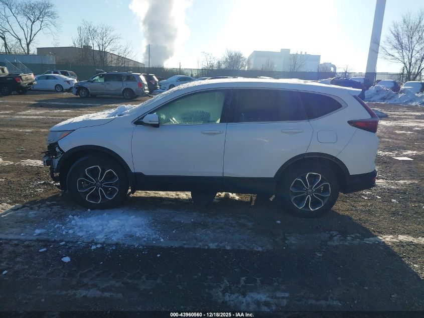 2021 Honda Cr-V Awd Ex VIN: 2HKRW2H5XMH663392 Lot: 43960560