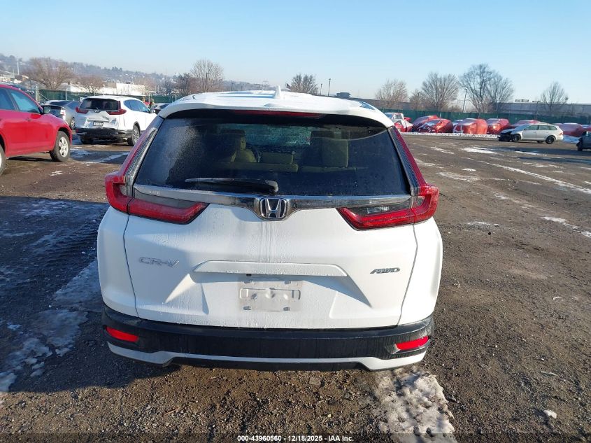 2021 Honda Cr-V Awd Ex VIN: 2HKRW2H5XMH663392 Lot: 43960560