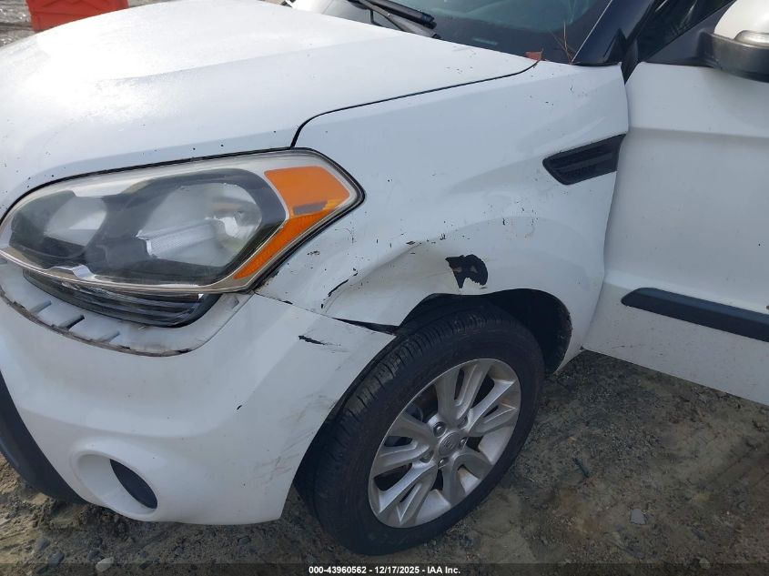 2013 Kia Soul + VIN: KNDJT2A68D7482370 Lot: 43960562